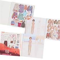 TOP MODEL Dress Me Up Stickersbog